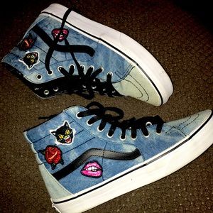 Blue Jean Vans
